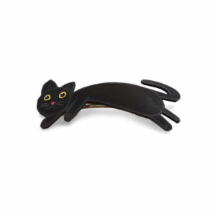 Fekete cicás hajcsat