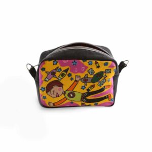 Sárga űrhajós oldaltáska