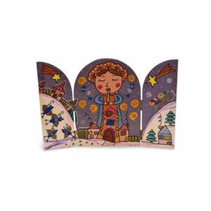 Toldi betlehem - "Téltündér" lila