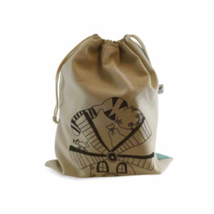 Szürke Szuno feliratos kenyeres zsák