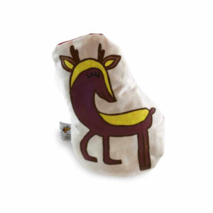 Fehér őzikés levendula párnácska