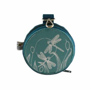 Zöld szitakötős pénztárca