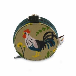 Zöld csibés pénztárca