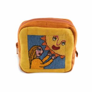 Sárga napocskás pille tok