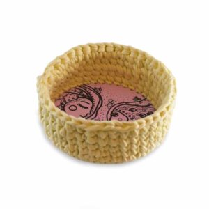 Zsuzsi sárga ölelős kosara Zsuzsi sárga ölelős kosara