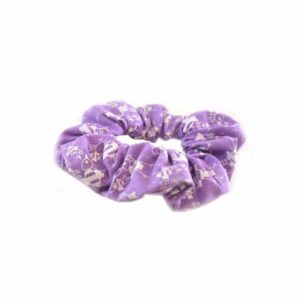 Lila Szuno madaras hajgumi/scrunchie