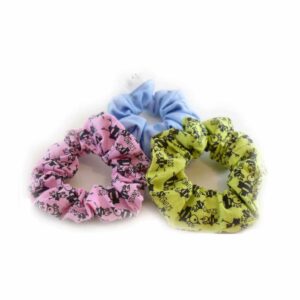 3 színes hajgumi/scrunchie egy csomagban 3 színes hajgumi/scrunchie egy csomagban